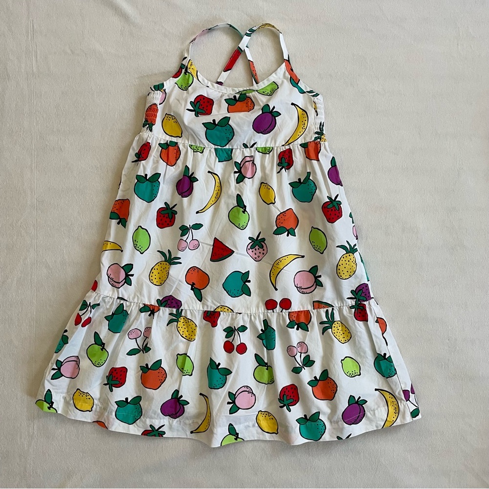 Hanna Andersson Multicolor Fruit Print Dress